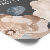 Prijslijst haar schoonheidssalon kapper menu poste poster (Hoek)