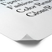 Prijslijst Holografisch iriserend ontwerp Nail Tec Poster (Hoek)