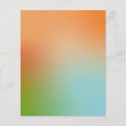 Prijslijst Holografisch Verloop voor Schoonmaakdie Flyer (Achterkant)