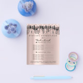 Prijslijst Make-up  Rose Glitter Wimpers Zwarte Dr Flyer (Enkel)