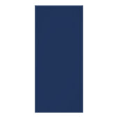 Prijslijst | Makeup Artiest  Floral Navy Reclamekaart (Achterkant)