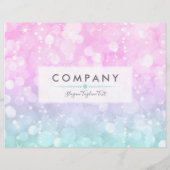 Prijslijst moderne mobiele services flyer (Achterkant)