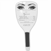 Prijslijst op onbewerkte grijze as sticker (Voorkant)