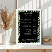 Prijslijst Poster Groen Salon