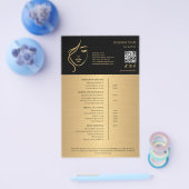 Prijslijst Schoonheidssalon Make-up Flyer (Enkel)