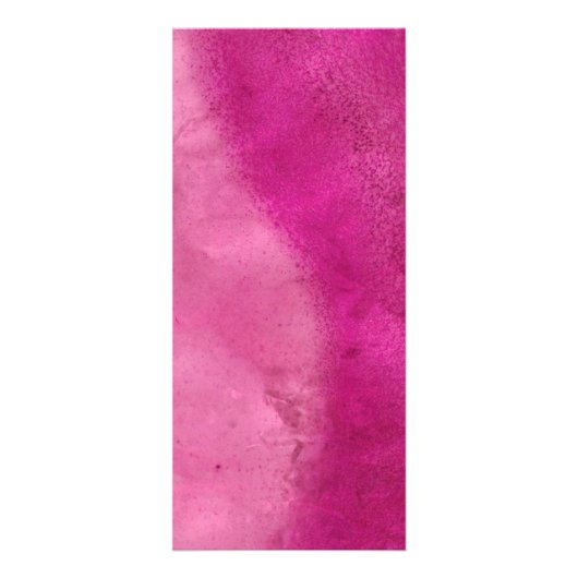 prijslijst seashell logo op roze reclamekaart (Achterkant)