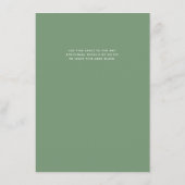 Prijslijst Service Menu Modern Foliage Hair Salon (Achterkant)