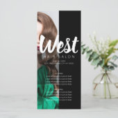 Prijslijst van het menu Hair Salon (Staand voorkant)