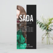 Prijslijst van het menu Hair Salon (Staand voorkant)