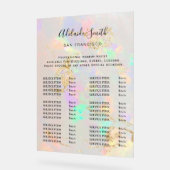 prijslijst van witte opaal acryl bord (Hoek)