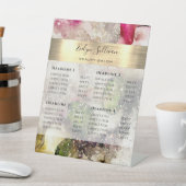 Prijslijst voor groene roze Waterverf Reclamebord Met Voetstuk (Insitu)