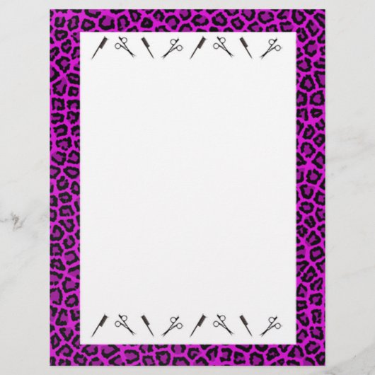 Prijslijst voor kapsalon flyer (Achterkant)