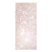 prijslijst voor make - up artiest faux champagne g reclamekaart (Achterkant)