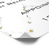 Prijslijst voor witte gouden make-up oog wimpers e poster (Hoek)