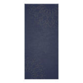 Prijslijst voor YOGA-instructeur Gold Mandala Reclamekaart (Achterkant)