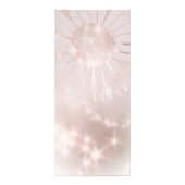 prijslijst voor zonnebloemen reclamekaart (Achterkant)