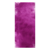 prijslijst voor zoutroze rook reclamekaart (Achterkant)