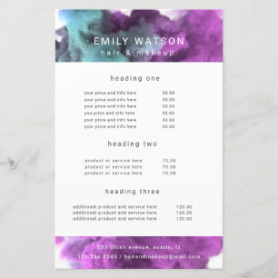 prijslijst voor zoutwaterrook paars