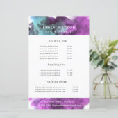 prijslijst voor zoutwaterrook paars (Staand voorkant)