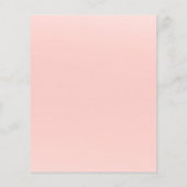 Prijslijstfolder Roze Schoonheidssalon Visagist Flyer (Achterkant)