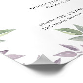Prijslijstposter Botanische Salon Poster (Hoek)