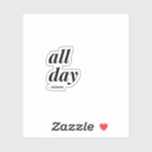 Prijsopgave hele dag Schmitt Sticker (Vel)