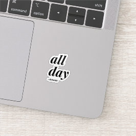 Prijsopgave hele dag Schmitt Sticker