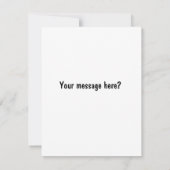 Prijsopgave nooit vergeten Waterverf Navy Blue (Achterkant)