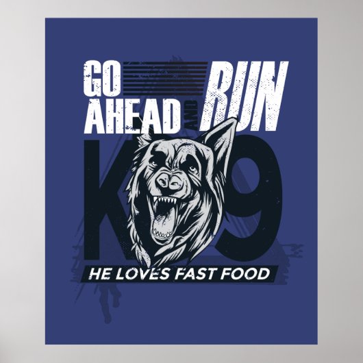 Prijsopgave politie poster (Voorkant)