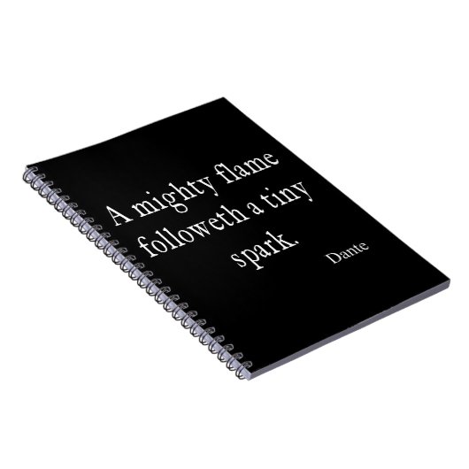  prijsopgave voor dante Mighty Flame Tiny Spark Notitieboek (Rechterzijde)