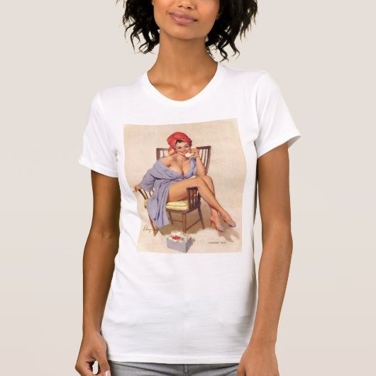 Prijsspeldenpinup T-shirt (Voorkant)