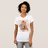 Prijsspeldenpinup T-shirt (Voorkant volledig)