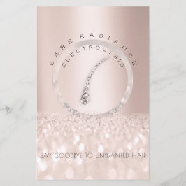 Prijstlijst Roze Glitter Electrolyse2 Flyer