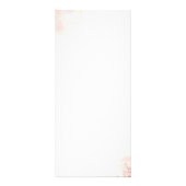 Prijstlijst Wimper extensie Schoonheidssalon Roze Reclamekaart (Achterkant)