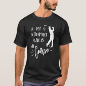 Prijsverhoging Funny Golfers Pun Quote T-shirt (Voorkant)