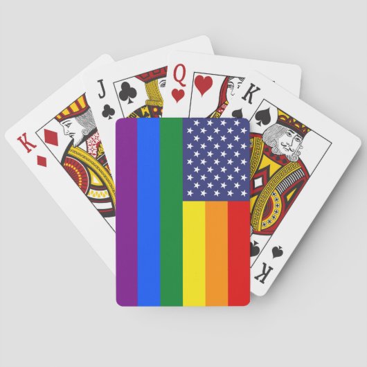 "PRIJSVERVLAG VOOR GAY" POKERKAARTEN (Achterkant)