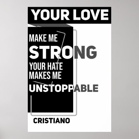 prijsvraag football motivatie poster (Voorkant)