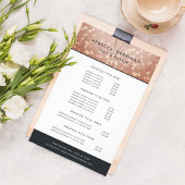 Prijzen en services van koper Roos Gold Bokeh Flyer