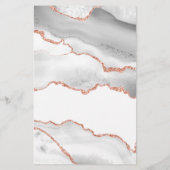 Prijzen en services voor White and Roos Gold Agate Flyer (Achterkant)