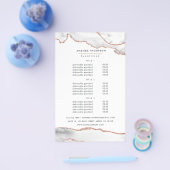 Prijzen en services voor White and Roos Gold Agate Flyer (Enkel)