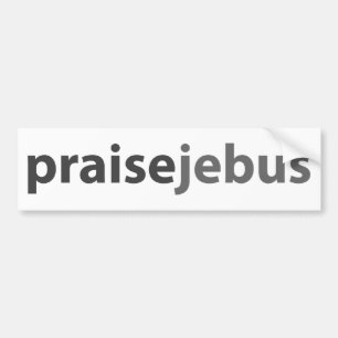 prijzen jebus bumpersticker