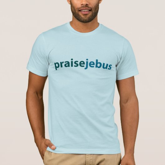 prijzen jebus t-shirt (Voorkant)