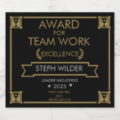 Prijzen voor Bedrijfsmedewerkers Sparkling Wijnetiket (Enkel label)