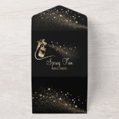 Prijzen voor spuitlooidiensten all in one uitnodiging (Buitenkant)