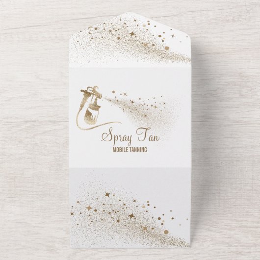 Prijzen voor spuitlooiing all in one uitnodiging (Buitenkant)