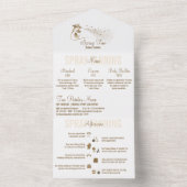 Prijzen voor spuitlooiing all in one uitnodiging (Binnen)