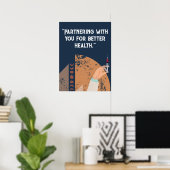 Prijzen voor ziekenhuis, medisch centrum personali poster (Thuiskantoor)