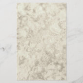 Prijzenlijst Beauty Boutique Crème Bloem Elegant Flyer (Achterkant)