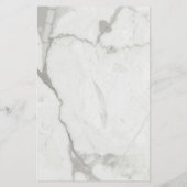 Prijzenlijst Beauty Boutique Marmeren Bloem Flyer (Achterkant)