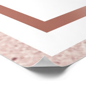 Prijzenlijst Beauty Nail Salon menu Poster (Hoek)